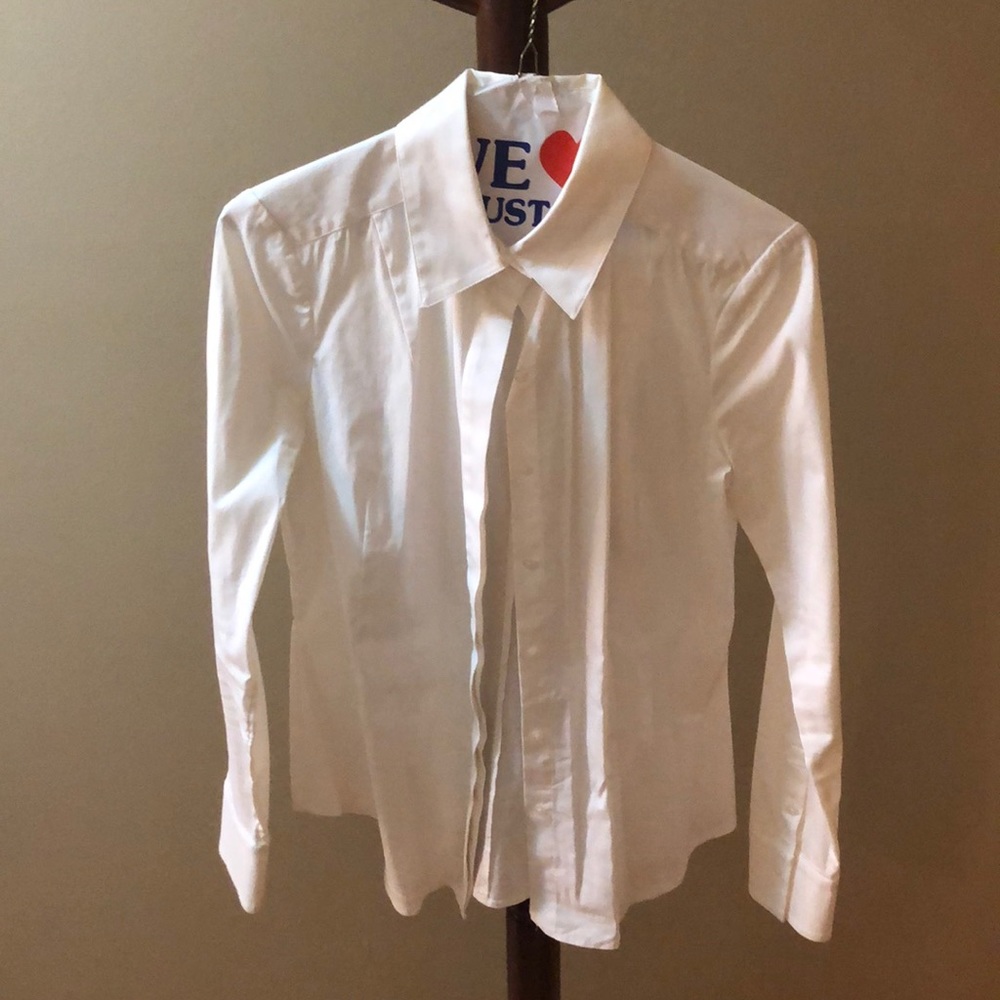 White House black market collared shirt
